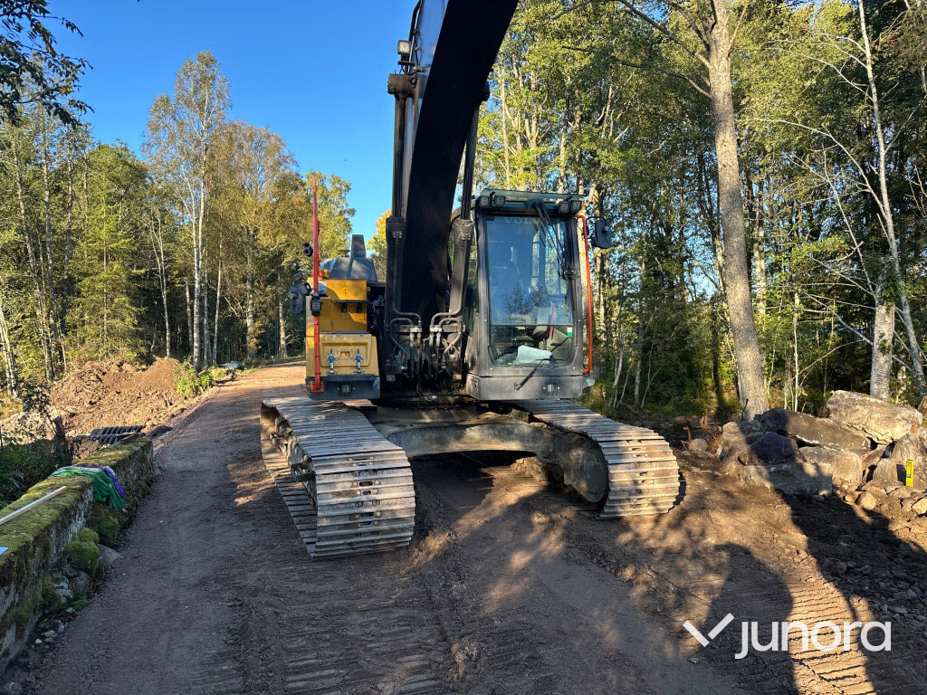 Grävmaskin - Volvo, EC 220 EL - Telakaivukone: kuva  Grävmaskin - Volvo, EC 220 EL - Telakaivukone Grävmaskin - Volvo, EC 220 EL - Telakaivukone: kuva  Grävmaskin - Volvo, EC 220 EL - Telakaivukone