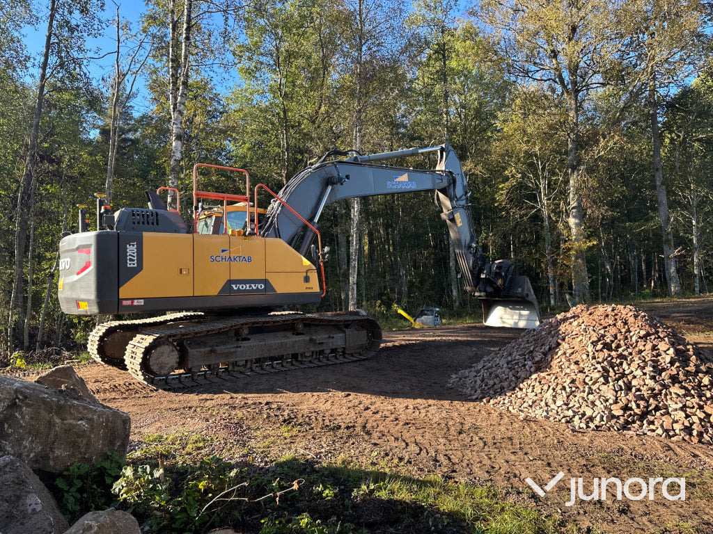 Grävmaskin - Volvo, EC 220 EL - Telakaivukone: kuva  Grävmaskin - Volvo, EC 220 EL - Telakaivukone Grävmaskin - Volvo, EC 220 EL - Telakaivukone: kuva  Grävmaskin - Volvo, EC 220 EL - Telakaivukone