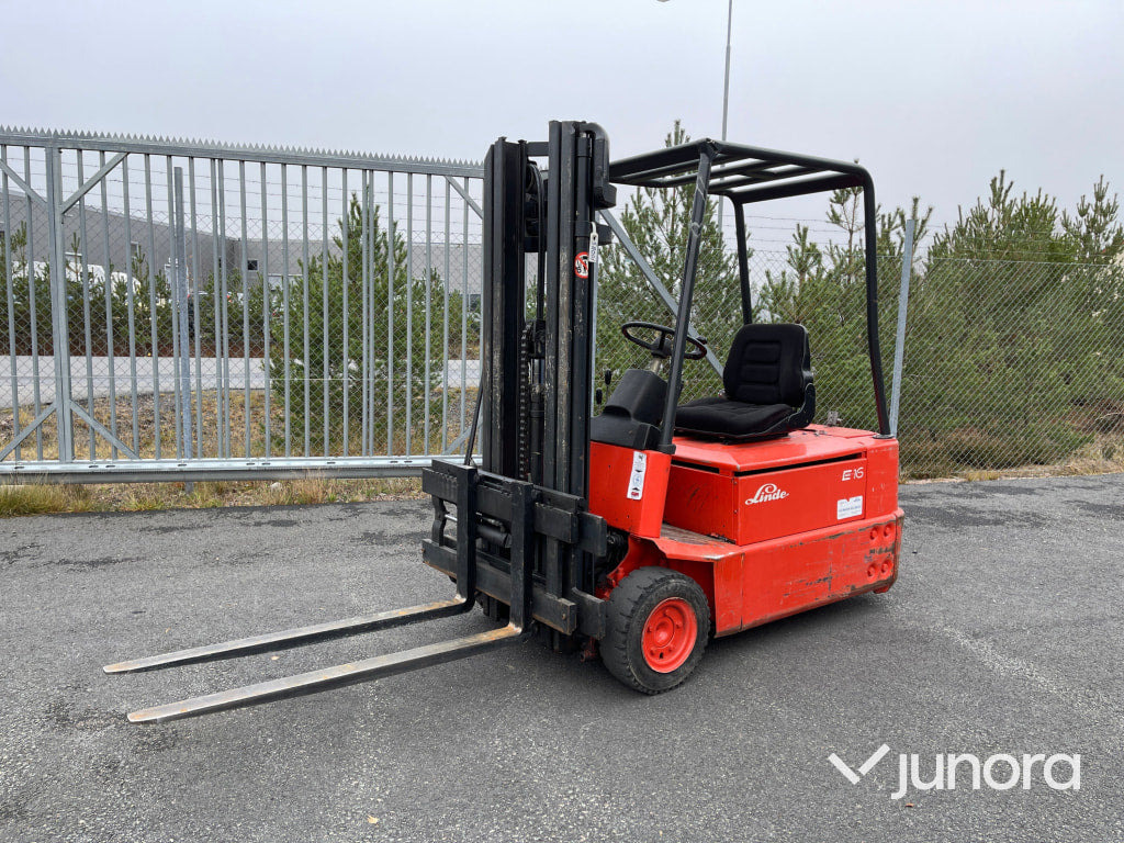 Motviktstruck - Linde E16 - Sähkötrukki: kuva Motviktstruck - Linde E16 - Sähkötrukki Motviktstruck - Linde E16 - Sähkötrukki: kuva Motviktstruck - Linde E16 - Sähkötrukki