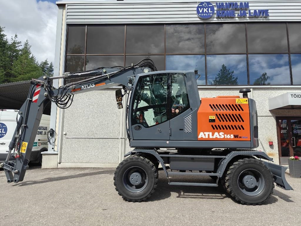 Atlas 165WSR - Pyöräalustainen kaivinkone: kuva Atlas 165WSR - Pyöräalustainen kaivinkone Atlas 165WSR - Pyöräalustainen kaivinkone: kuva Atlas 165WSR - Pyöräalustainen kaivinkone