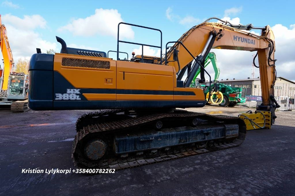 Hyundai HX 380 L - Telakaivukone: kuva Hyundai HX 380 L - Telakaivukone Hyundai HX 380 L - Telakaivukone: kuva Hyundai HX 380 L - Telakaivukone