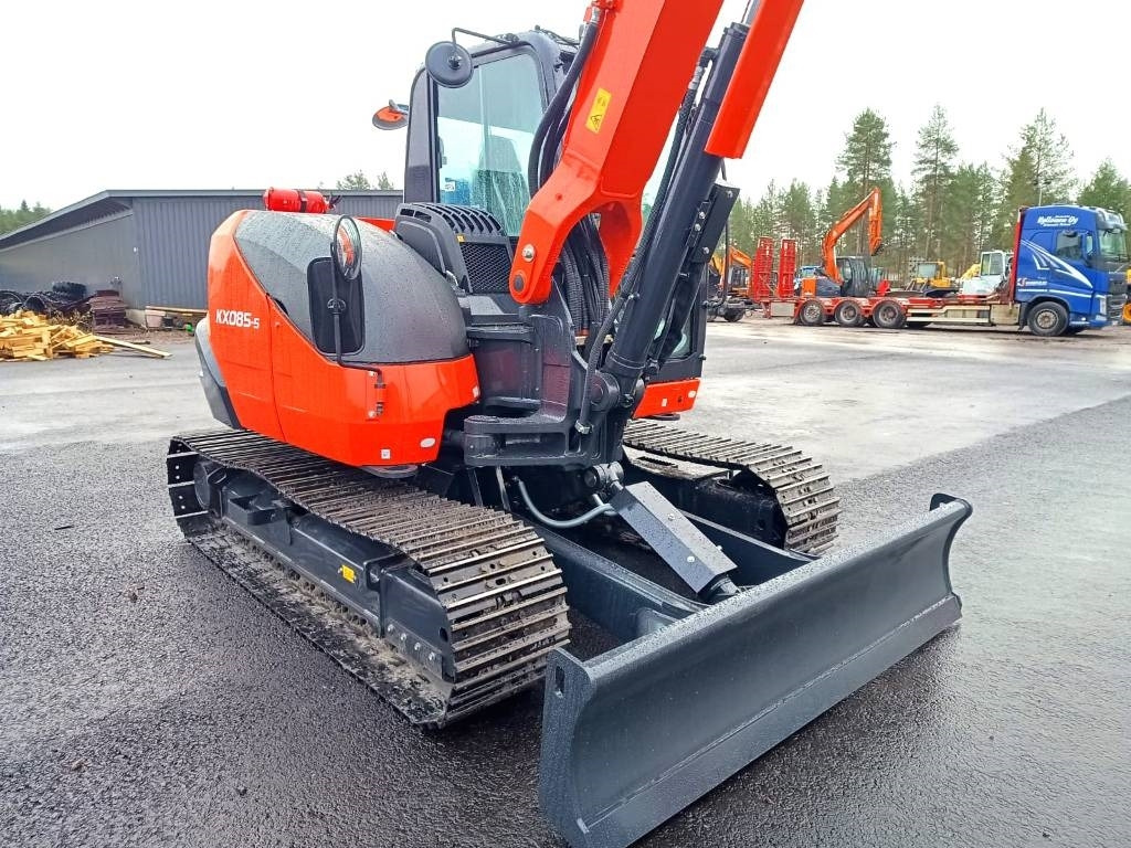 Uusi Minikuormaaja Kubota KX085-5 -UUTUUS- KMÄKI/PIRKKALA/TUUSULA: kuva Uusi Minikuormaaja Kubota KX085-5 -UUTUUS- KMÄKI/PIRKKALA/TUUSULA