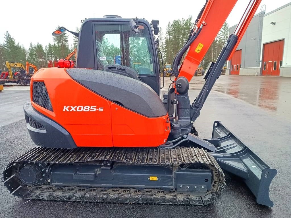Uusi Minikuormaaja Kubota KX085-5 -UUTUUS- KMÄKI/PIRKKALA/TUUSULA: kuva Uusi Minikuormaaja Kubota KX085-5 -UUTUUS- KMÄKI/PIRKKALA/TUUSULA