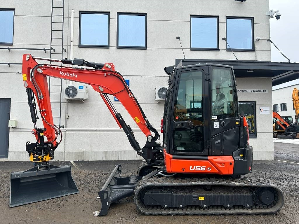 Kubota U 56-5 Uusi varusteilla - Minikuormaaja: kuva Kubota U 56-5 Uusi varusteilla - Minikuormaaja Kubota U 56-5 Uusi varusteilla - Minikuormaaja: kuva Kubota U 56-5 Uusi varusteilla - Minikuormaaja