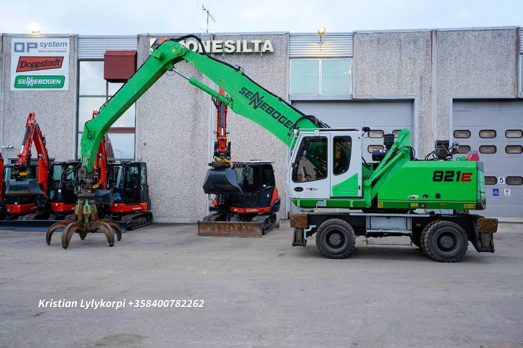 Sennebogen 821E SIPULIKOURA - Materiaalinkäsittelykone: kuva Sennebogen 821E SIPULIKOURA - Materiaalinkäsittelykone Sennebogen 821E SIPULIKOURA - Materiaalinkäsittelykone: kuva Sennebogen 821E SIPULIKOURA - Materiaalinkäsittelykone