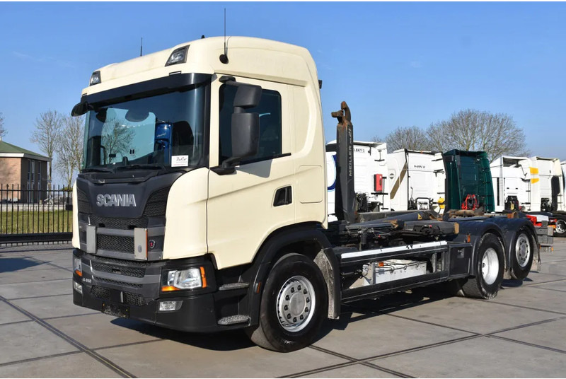 Scania G410 NGS 6x2*4 - HOOKLIFT - 306 TKM - AIRCO - NAVI - WHEELBASE: 455 CM - GOOD CONDITION - - Koukkulava kuorma-auto: kuva Scania G410 NGS 6x2*4 - HOOKLIFT - 306 TKM - AIRCO - NAVI - WHEELBASE: 455 CM - GOOD CONDITION - - Koukkulava kuorma-auto Scania G410 NGS 6x2*4 - HOOKLIFT - 306 TKM - AIRCO - NAVI - WHEELBASE: 455 CM - GOOD CONDITION - - Koukkulava kuorma-auto: kuva Scania G410 NGS 6x2*4 - HOOKLIFT - 306 TKM - AIRCO - NAVI - WHEELBASE: 455 CM - GOOD CONDITION - - Koukkulava kuorma-auto