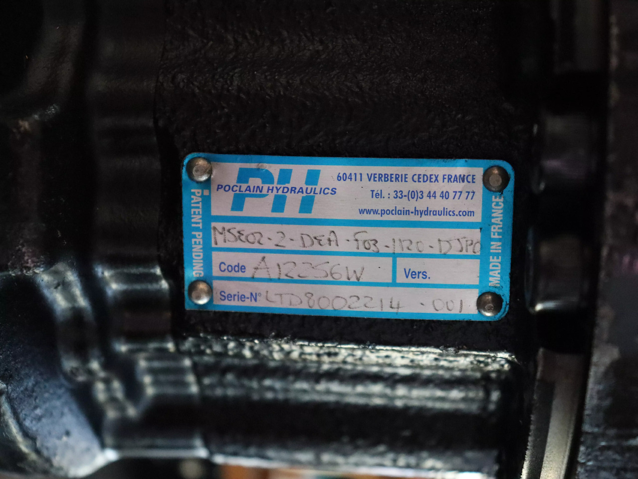 POCLAIN MSE02-2-DEA-F03-1120-DJP0 - Hydraulimoottori - Rakennuskoneet: kuva POCLAIN MSE02-2-DEA-F03-1120-DJP0 - Hydraulimoottori - Rakennuskoneet POCLAIN MSE02-2-DEA-F03-1120-DJP0 - Hydraulimoottori - Rakennuskoneet: kuva POCLAIN MSE02-2-DEA-F03-1120-DJP0 - Hydraulimoottori - Rakennuskoneet