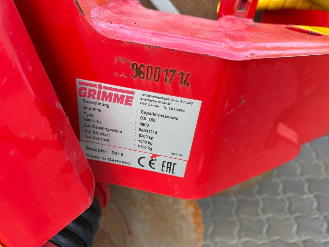 Grimme CS 170 RotaPower - Perunannostokone: kuva Grimme CS 170 RotaPower - Perunannostokone Grimme CS 170 RotaPower - Perunannostokone: kuva Grimme CS 170 RotaPower - Perunannostokone