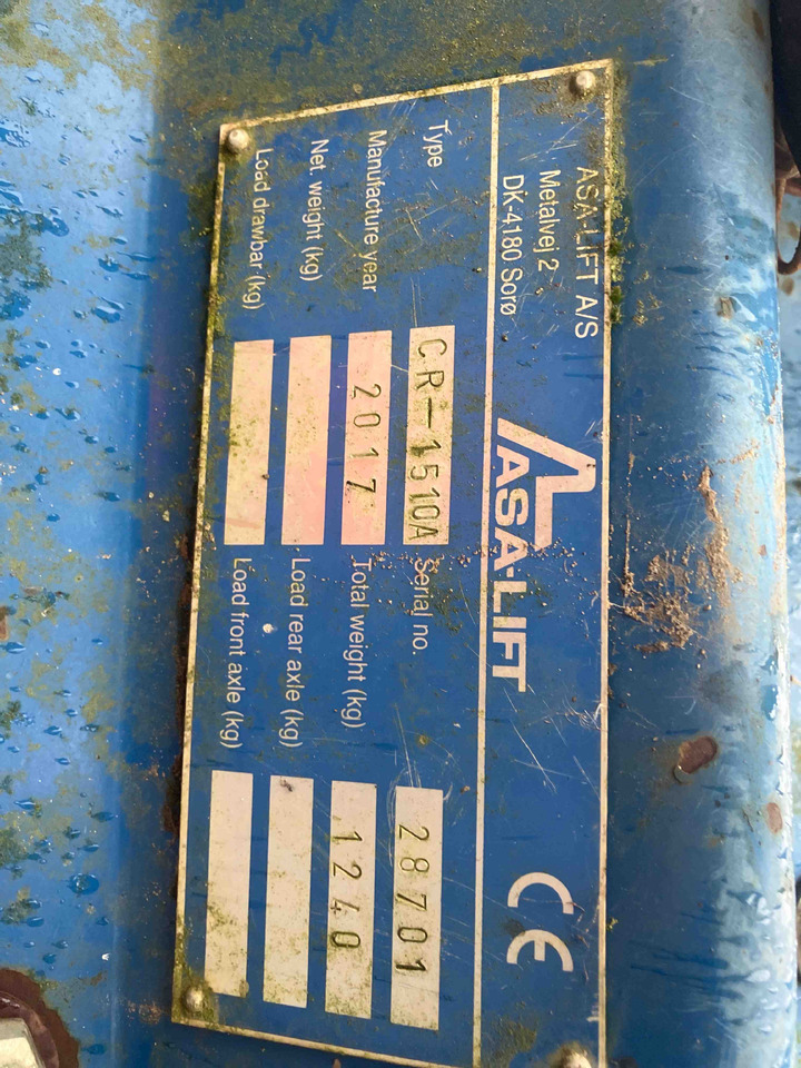 ASA-Lift CR-1510A - Viinin korjuukone: kuva ASA-Lift CR-1510A - Viinin korjuukone ASA-Lift CR-1510A - Viinin korjuukone: kuva ASA-Lift CR-1510A - Viinin korjuukone