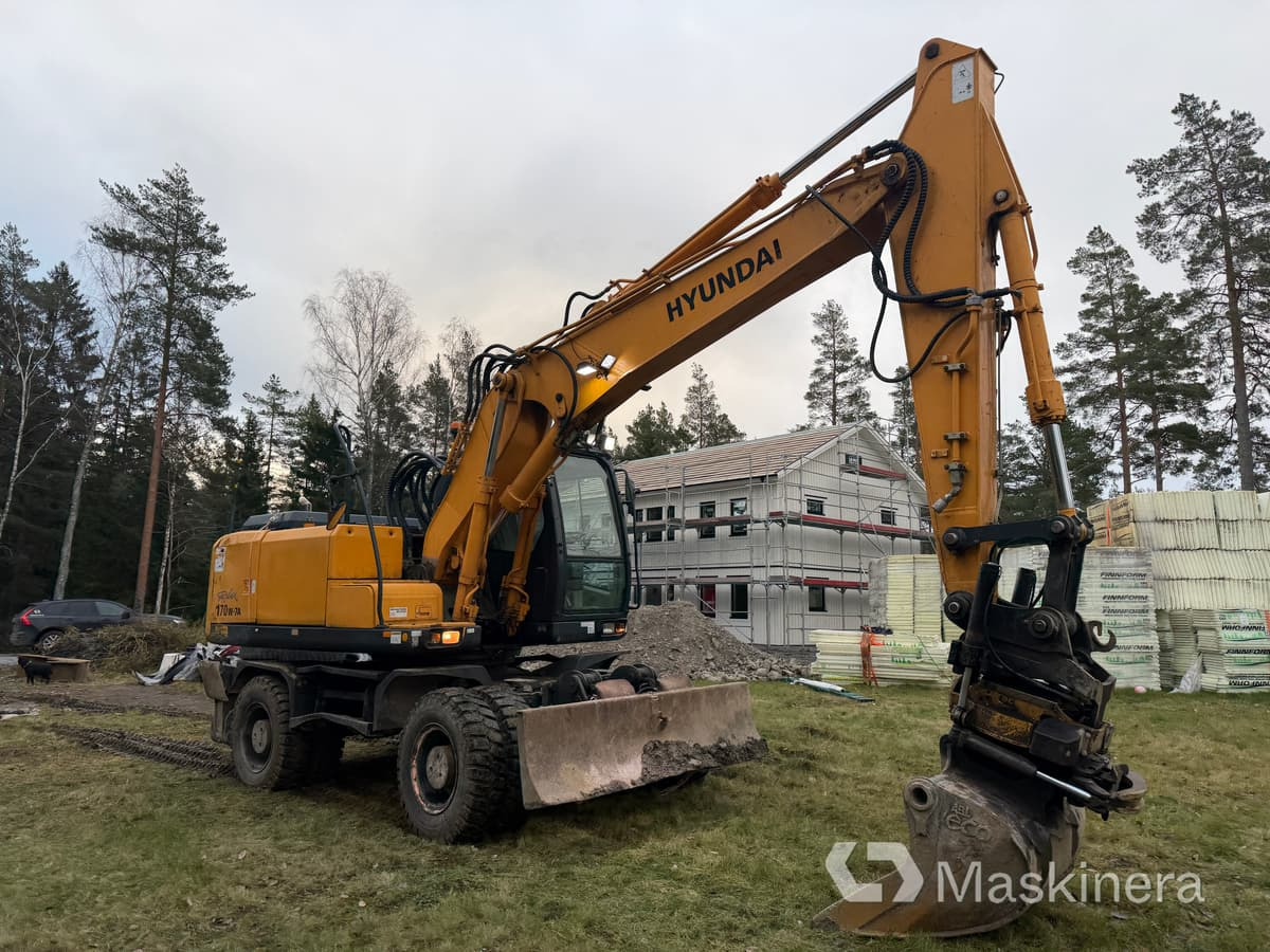 Hjulgrävare Hyundai Robex 170W-7A - Telakaivukone: kuva Hjulgrävare Hyundai Robex 170W-7A - Telakaivukone Hjulgrävare Hyundai Robex 170W-7A - Telakaivukone: kuva Hjulgrävare Hyundai Robex 170W-7A - Telakaivukone