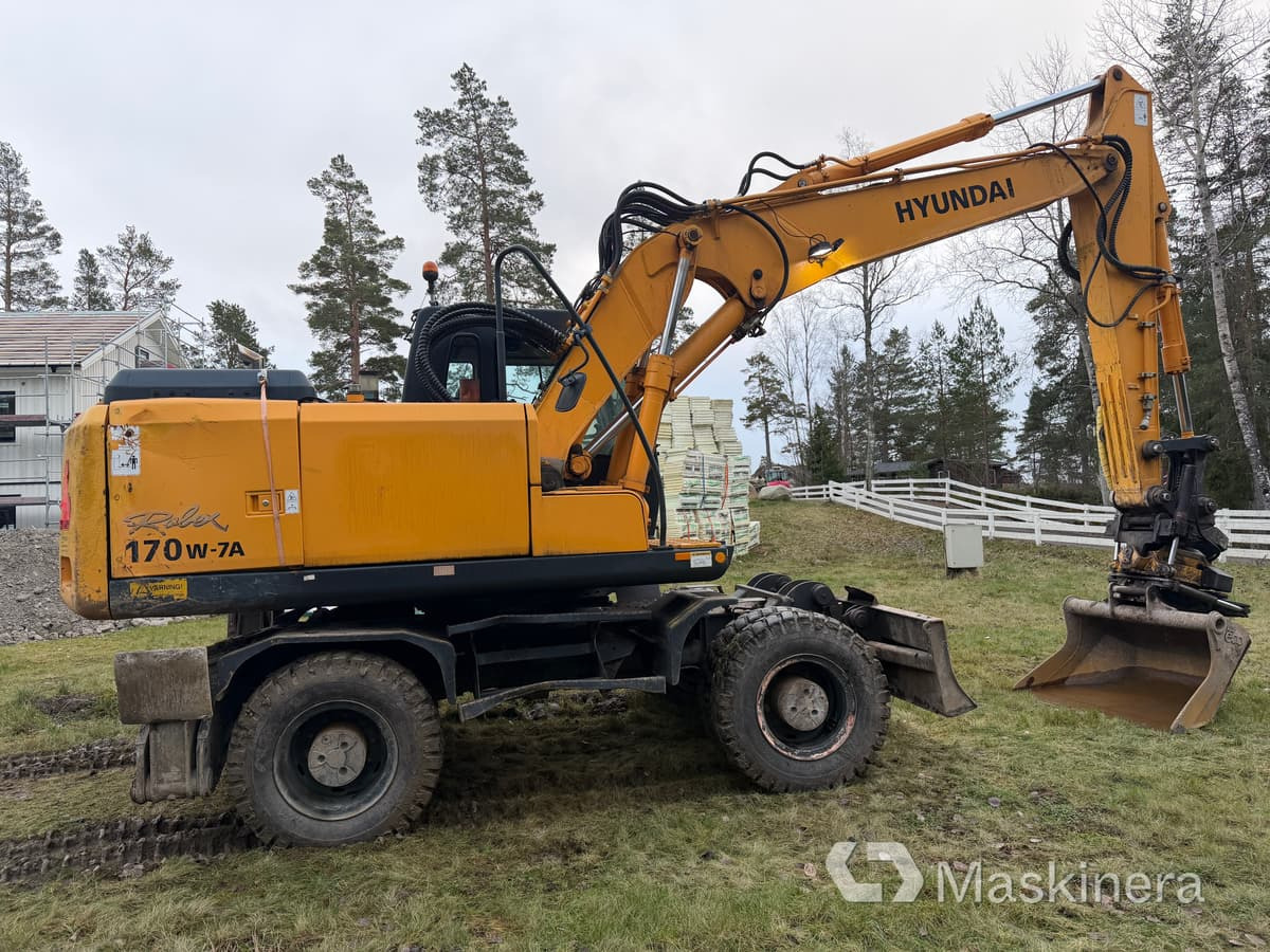Hjulgrävare Hyundai Robex 170W-7A - Telakaivukone: kuva Hjulgrävare Hyundai Robex 170W-7A - Telakaivukone Hjulgrävare Hyundai Robex 170W-7A - Telakaivukone: kuva Hjulgrävare Hyundai Robex 170W-7A - Telakaivukone