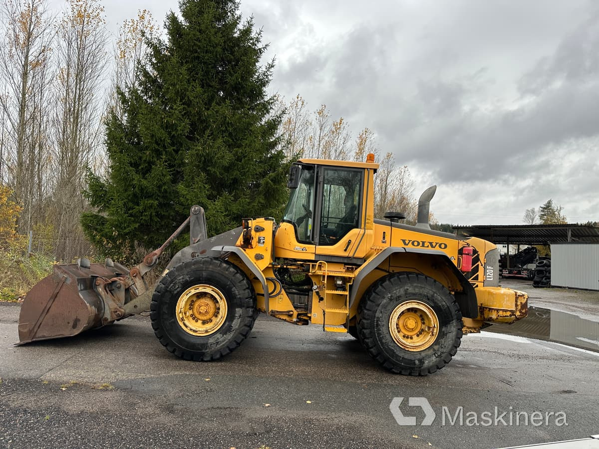 Hjullastare Volvo L120F - Pyöräkuormaaja: kuva  Hjullastare Volvo L120F - Pyöräkuormaaja Hjullastare Volvo L120F - Pyöräkuormaaja: kuva  Hjullastare Volvo L120F - Pyöräkuormaaja