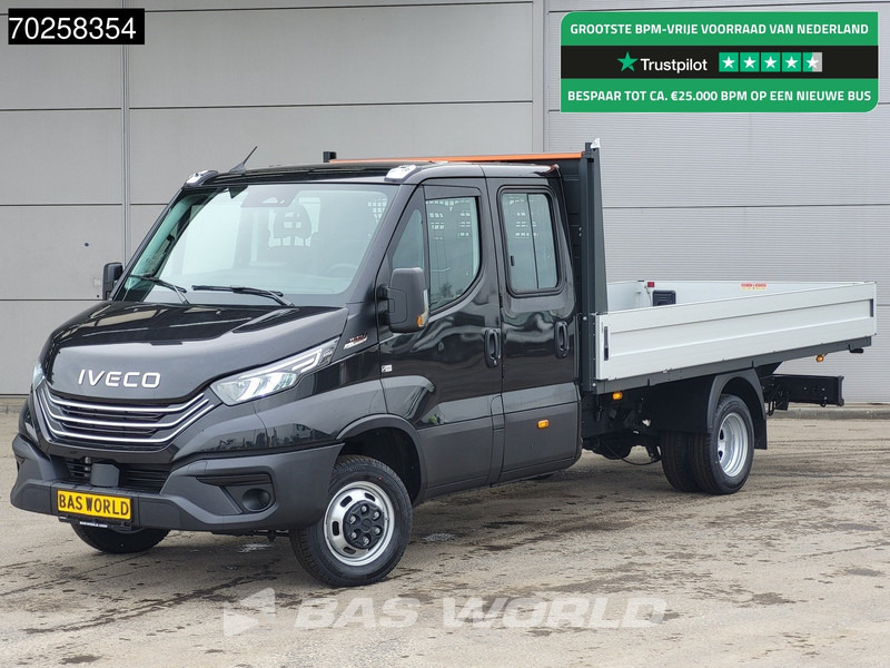 Iveco Daily 35C21 3.0L Automaat 210PK 2025-Model Open laadbak Dubbel Cabine Dubbellucht CarPlay ACC LED 3,5T Trekvermogen Euro6 Pritsche Pic - Avolava pakettiauto: kuva Iveco Daily 35C21 3.0L Automaat 210PK 2025-Model Open laadbak Dubbel Cabine Dubbellucht CarPlay ACC LED 3,5T Trekvermogen Euro6 Pritsche Pic - Avolava pakettiauto Iveco Daily 35C21 3.0L Automaat 210PK 2025-Model Open laadbak Dubbel Cabine Dubbellucht CarPlay ACC LED 3,5T Trekvermogen Euro6 Pritsche Pic - Avolava pakettiauto: kuva Iveco Daily 35C21 3.0L Automaat 210PK 2025-Model Open laadbak Dubbel Cabine Dubbellucht CarPlay ACC LED 3,5T Trekvermogen Euro6 Pritsche Pic - Avolava pakettiauto