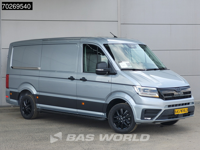 MAN TGE 3.180 Automaat 2025 Black Edition model Facelift L3H2 Navi CarPlay Camera L2H1 10m3 Airco Cruise control - Pakettiauto: kuva MAN TGE 3.180 Automaat 2025 Black Edition model Facelift L3H2 Navi CarPlay Camera L2H1 10m3 Airco Cruise control - Pakettiauto MAN TGE 3.180 Automaat 2025 Black Edition model Facelift L3H2 Navi CarPlay Camera L2H1 10m3 Airco Cruise control - Pakettiauto: kuva MAN TGE 3.180 Automaat 2025 Black Edition model Facelift L3H2 Navi CarPlay Camera L2H1 10m3 Airco Cruise control - Pakettiauto