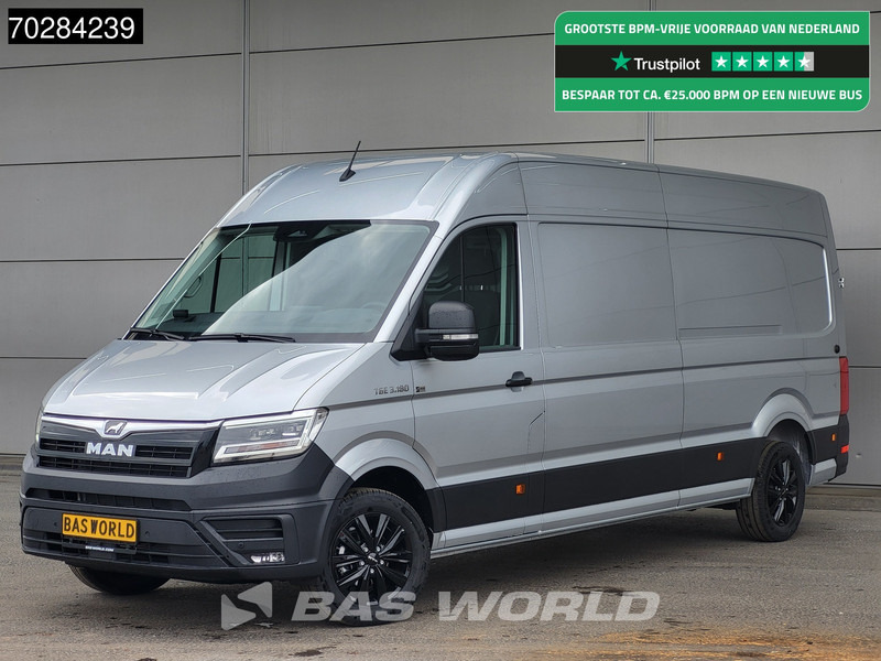 MAN TGE 3.180 Automaat 2025 Facelift L4H3 Trekhaak LED ACC Navi Airco Camera Parkeersensoren Euro6 L3H2 15m3 Airco Trekhaak - Pakettiauto: kuva MAN TGE 3.180 Automaat 2025 Facelift L4H3 Trekhaak LED ACC Navi Airco Camera Parkeersensoren Euro6 L3H2 15m3 Airco Trekhaak - Pakettiauto MAN TGE 3.180 Automaat 2025 Facelift L4H3 Trekhaak LED ACC Navi Airco Camera Parkeersensoren Euro6 L3H2 15m3 Airco Trekhaak - Pakettiauto: kuva MAN TGE 3.180 Automaat 2025 Facelift L4H3 Trekhaak LED ACC Navi Airco Camera Parkeersensoren Euro6 L3H2 15m3 Airco Trekhaak - Pakettiauto