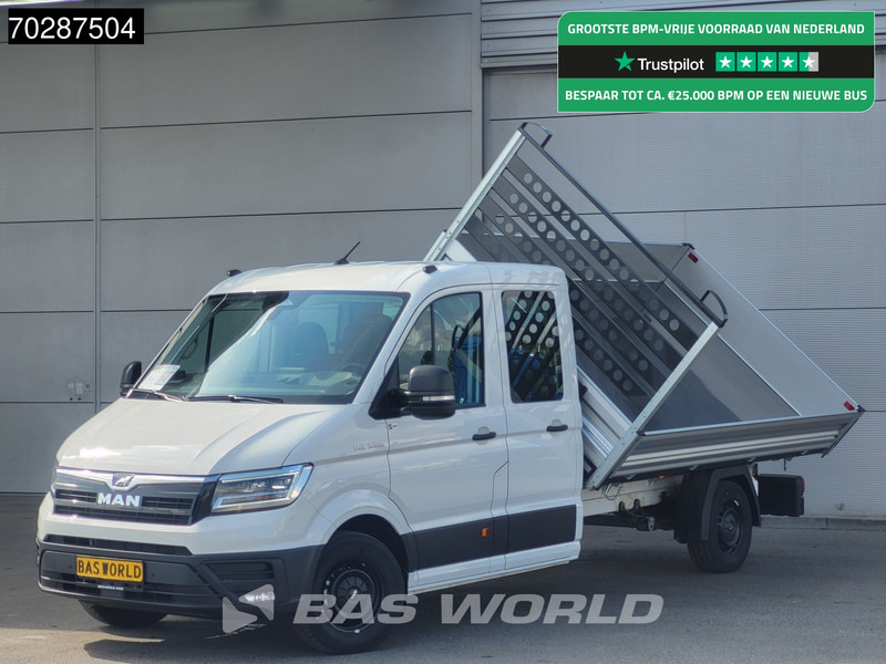 MAN TGE 3.180 Drie-Zijdige Automaat Kipper 2025-Facelift 180PK Trekhaak LED Airco Cruise Navi Euro6 Kipper Tipper Benne Kieper 3m3 Airco Trekh - Kippilava-auto: kuva MAN TGE 3.180 Drie-Zijdige Automaat Kipper 2025-Facelift 180PK Trekhaak LED Airco Cruise Navi Euro6 Kipper Tipper Benne Kieper 3m3 Airco Trekh - Kippilava-auto MAN TGE 3.180 Drie-Zijdige Automaat Kipper 2025-Facelift 180PK Trekhaak LED Airco Cruise Navi Euro6 Kipper Tipper Benne Kieper 3m3 Airco Trekh - Kippilava-auto: kuva MAN TGE 3.180 Drie-Zijdige Automaat Kipper 2025-Facelift 180PK Trekhaak LED Airco Cruise Navi Euro6 Kipper Tipper Benne Kieper 3m3 Airco Trekh - Kippilava-auto