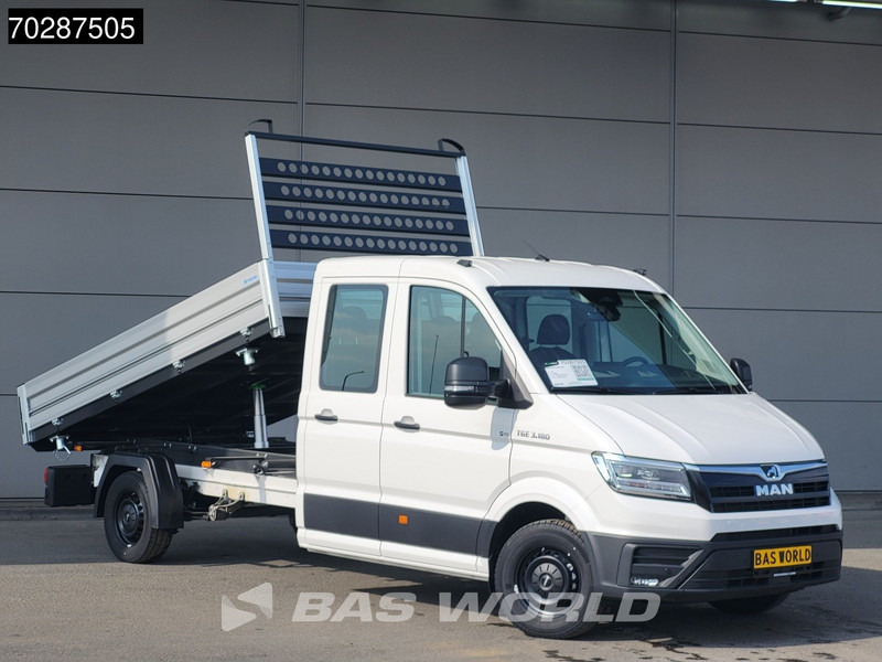 MAN TGE 3.180 Driezijdige Kipper Automaat Dubbel Cabine 2025 Facelift 180PK Trekhaak LED Navi ACC Airco Cruise Euro6 Kipper Tippe Benne Kieper - Kippilava-auto: kuva MAN TGE 3.180 Driezijdige Kipper Automaat Dubbel Cabine 2025 Facelift 180PK Trekhaak LED Navi ACC Airco Cruise Euro6 Kipper Tippe Benne Kieper - Kippilava-auto MAN TGE 3.180 Driezijdige Kipper Automaat Dubbel Cabine 2025 Facelift 180PK Trekhaak LED Navi ACC Airco Cruise Euro6 Kipper Tippe Benne Kieper - Kippilava-auto: kuva MAN TGE 3.180 Driezijdige Kipper Automaat Dubbel Cabine 2025 Facelift 180PK Trekhaak LED Navi ACC Airco Cruise Euro6 Kipper Tippe Benne Kieper - Kippilava-auto