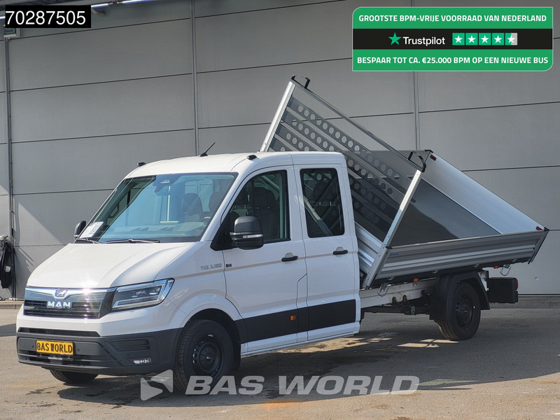 MAN TGE 3.180 Driezijdige Kipper Automaat Dubbel Cabine 2025 Facelift 180PK Trekhaak LED Navi ACC Airco Cruise Euro6 Kipper Tippe Benne Kieper - Kippilava-auto: kuva MAN TGE 3.180 Driezijdige Kipper Automaat Dubbel Cabine 2025 Facelift 180PK Trekhaak LED Navi ACC Airco Cruise Euro6 Kipper Tippe Benne Kieper - Kippilava-auto MAN TGE 3.180 Driezijdige Kipper Automaat Dubbel Cabine 2025 Facelift 180PK Trekhaak LED Navi ACC Airco Cruise Euro6 Kipper Tippe Benne Kieper - Kippilava-auto: kuva MAN TGE 3.180 Driezijdige Kipper Automaat Dubbel Cabine 2025 Facelift 180PK Trekhaak LED Navi ACC Airco Cruise Euro6 Kipper Tippe Benne Kieper - Kippilava-auto