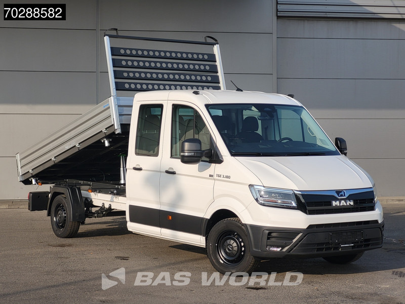 MAN TGE 3.180 Driezijdige Kipper Automaat Dubbel Cabine 2025 Facelift 180PK Trekhaak LED Navi ACC Airco Cruise Euro6 Kipper Tippe Benne Kieper - Kippilava-auto: kuva MAN TGE 3.180 Driezijdige Kipper Automaat Dubbel Cabine 2025 Facelift 180PK Trekhaak LED Navi ACC Airco Cruise Euro6 Kipper Tippe Benne Kieper - Kippilava-auto MAN TGE 3.180 Driezijdige Kipper Automaat Dubbel Cabine 2025 Facelift 180PK Trekhaak LED Navi ACC Airco Cruise Euro6 Kipper Tippe Benne Kieper - Kippilava-auto: kuva MAN TGE 3.180 Driezijdige Kipper Automaat Dubbel Cabine 2025 Facelift 180PK Trekhaak LED Navi ACC Airco Cruise Euro6 Kipper Tippe Benne Kieper - Kippilava-auto