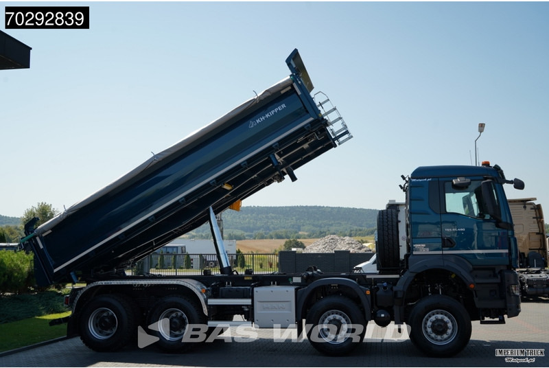 Uusi Kippiauto kuorma-auto MAN TGS 41.480 TGS 8X8: kuva Uusi Kippiauto kuorma-auto MAN TGS 41.480 TGS 8X8