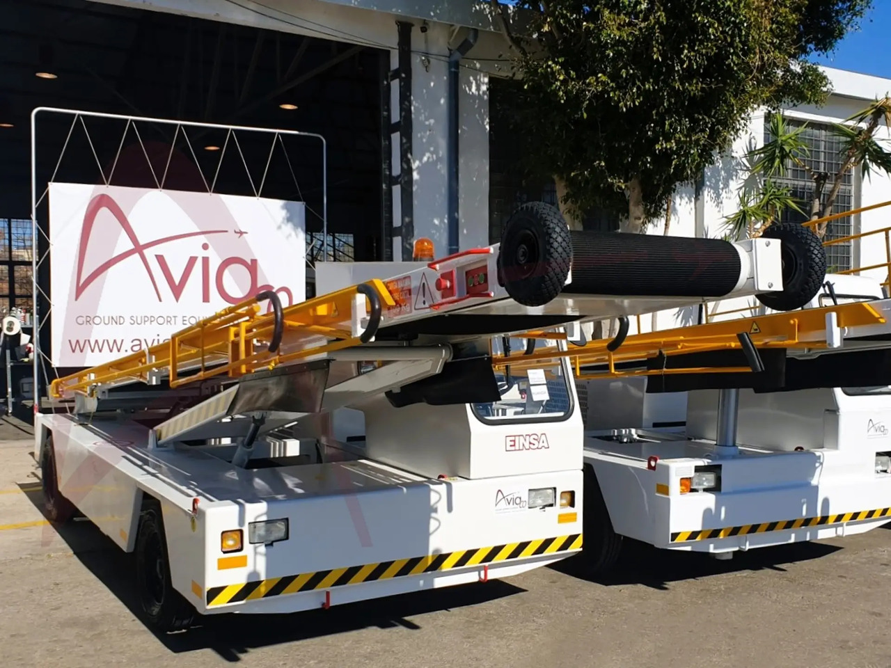 Lentokoneen hihnakuljetin EINSA CDA-14B: kuva Lentokoneen hihnakuljetin EINSA CDA-14B