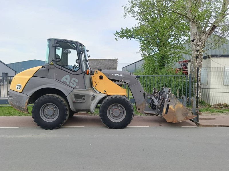Pyöräkuormaaja Ahlmann AS 700 wiellader shovel loader lader bak+vorken: kuva Pyöräkuormaaja Ahlmann AS 700 wiellader shovel loader lader bak+vorken
