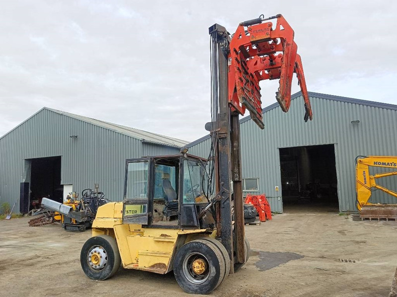Hyster H 12.00 XL 12 ton heftruck met stenenklem forklift - Dieseltrukki: kuva Hyster H 12.00 XL 12 ton heftruck met stenenklem forklift - Dieseltrukki Hyster H 12.00 XL 12 ton heftruck met stenenklem forklift - Dieseltrukki: kuva Hyster H 12.00 XL 12 ton heftruck met stenenklem forklift - Dieseltrukki