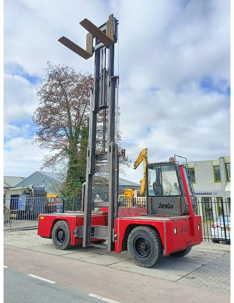 Jumbo J/SH 120/14/75 zijlader side forklift stapler 12 T - Kylkitrukki: kuva Jumbo J/SH 120/14/75 zijlader side forklift stapler 12 T - Kylkitrukki Jumbo J/SH 120/14/75 zijlader side forklift stapler 12 T - Kylkitrukki: kuva Jumbo J/SH 120/14/75 zijlader side forklift stapler 12 T - Kylkitrukki