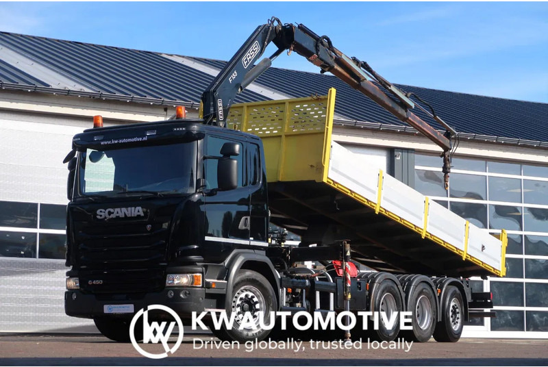 Scania G450 8X4/ FASSI 15 TON CRANE/ EURO 6/ FULL AIR - Nosturiauto: kuva Scania G450 8X4/ FASSI 15 TON CRANE/ EURO 6/ FULL AIR - Nosturiauto Scania G450 8X4/ FASSI 15 TON CRANE/ EURO 6/ FULL AIR - Nosturiauto: kuva Scania G450 8X4/ FASSI 15 TON CRANE/ EURO 6/ FULL AIR - Nosturiauto
