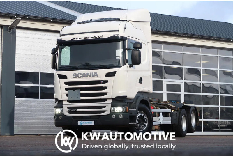 Scania R450 6X2/ HOOKLIFT 20T/ RETARDER/ LIFT/ - Kuorma-auto - vaijerivaihtolava: kuva Scania R450 6X2/ HOOKLIFT 20T/ RETARDER/ LIFT/ - Kuorma-auto - vaijerivaihtolava Scania R450 6X2/ HOOKLIFT 20T/ RETARDER/ LIFT/ - Kuorma-auto - vaijerivaihtolava: kuva Scania R450 6X2/ HOOKLIFT 20T/ RETARDER/ LIFT/ - Kuorma-auto - vaijerivaihtolava