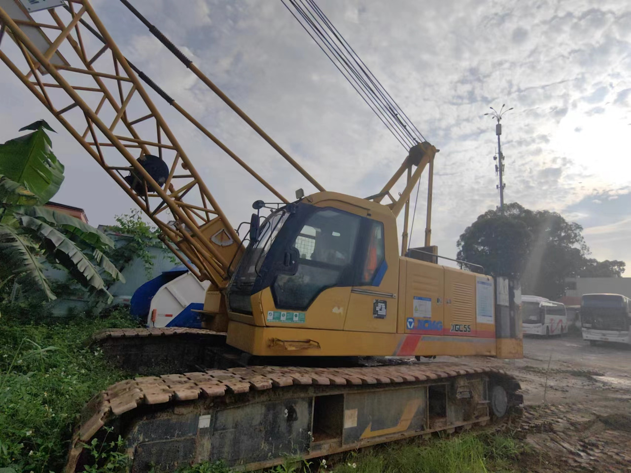 XCMG Official Second Hand Mini Crawler Crane XGC55 Used Mobile Crane For Sale - Telaketjunosturi: kuva XCMG Official Second Hand Mini Crawler Crane XGC55 Used Mobile Crane For Sale - Telaketjunosturi XCMG Official Second Hand Mini Crawler Crane XGC55 Used Mobile Crane For Sale - Telaketjunosturi: kuva XCMG Official Second Hand Mini Crawler Crane XGC55 Used Mobile Crane For Sale - Telaketjunosturi