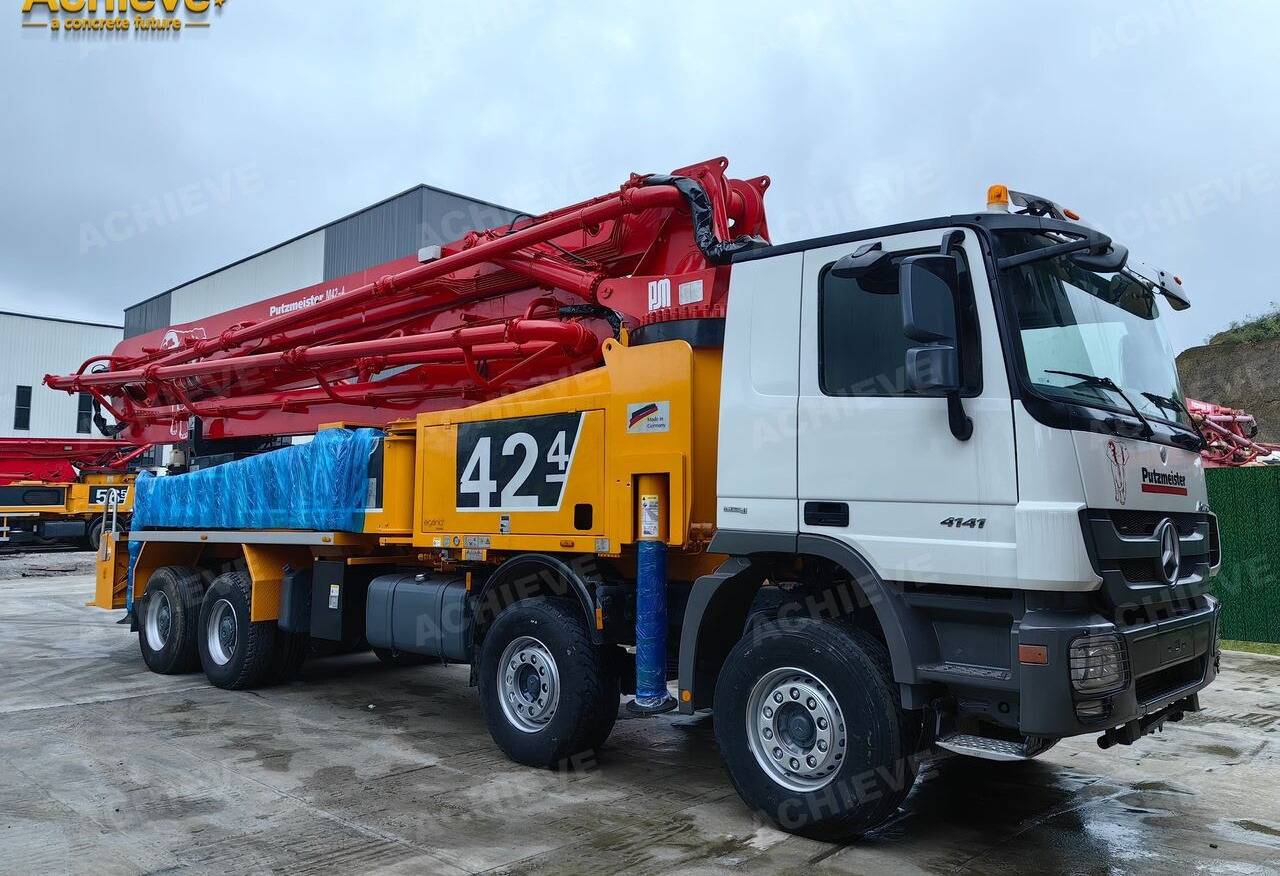 PUTZMEISTER Mercedes-Benz Actros 4141 concrete pumpM42-4R 170 m³【ACHIEVE】TOP CONDITION!!! - Betonipumppuauto: kuva PUTZMEISTER Mercedes-Benz Actros 4141 concrete pumpM42-4R 170 m³【ACHIEVE】TOP CONDITION!!! - Betonipumppuauto PUTZMEISTER Mercedes-Benz Actros 4141 concrete pumpM42-4R 170 m³【ACHIEVE】TOP CONDITION!!! - Betonipumppuauto: kuva PUTZMEISTER Mercedes-Benz Actros 4141 concrete pumpM42-4R 170 m³【ACHIEVE】TOP CONDITION!!! - Betonipumppuauto