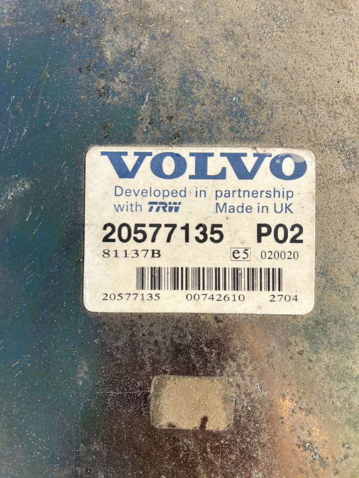 Volvo EW160B - Ohjainyksikkö - Pyöräalustainen kaivinkone: kuva Volvo EW160B - Ohjainyksikkö - Pyöräalustainen kaivinkone Volvo EW160B - Ohjainyksikkö - Pyöräalustainen kaivinkone: kuva Volvo EW160B - Ohjainyksikkö - Pyöräalustainen kaivinkone