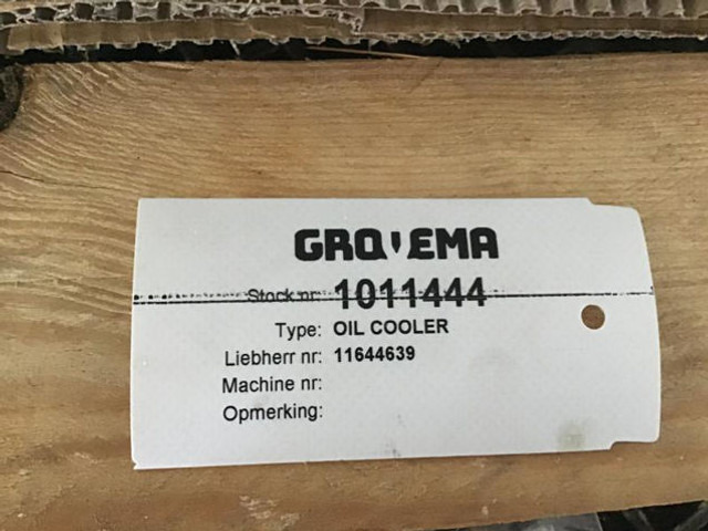 Liebherr Oilcooler - Öljynjäähdytin: kuva Liebherr Oilcooler - Öljynjäähdytin Liebherr Oilcooler - Öljynjäähdytin: kuva Liebherr Oilcooler - Öljynjäähdytin