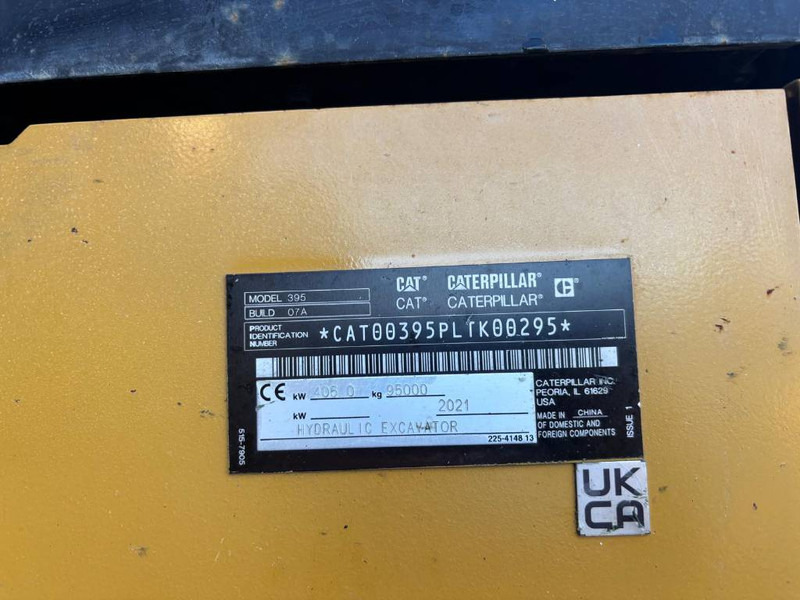 Cat 395 - Telakaivukone: kuva Cat 395 - Telakaivukone Cat 395 - Telakaivukone: kuva Cat 395 - Telakaivukone