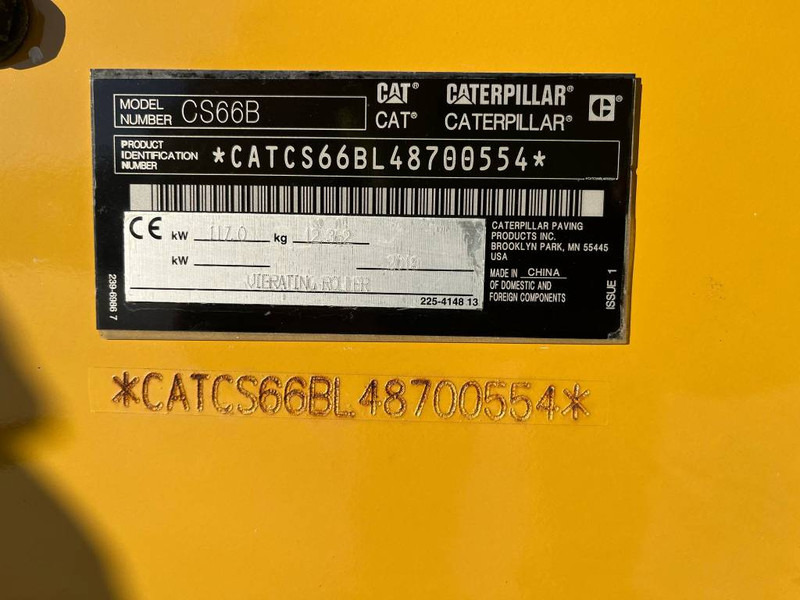 Cat CS 66 B - Jyrä: kuva Cat CS 66 B - Jyrä Cat CS 66 B - Jyrä: kuva Cat CS 66 B - Jyrä