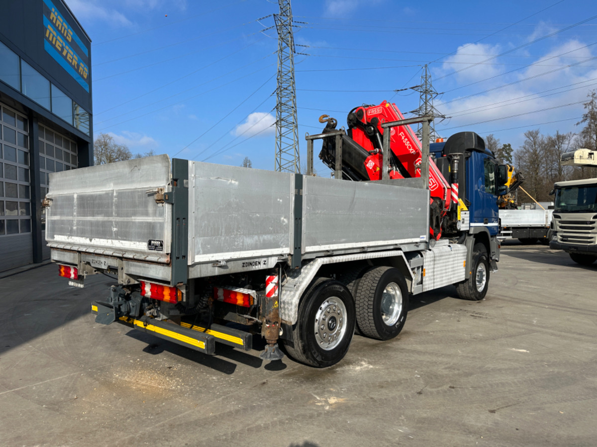 Nosturiauto MERCEDES Actros 2648 6x4/4 Fassi455 SZM/Pritsche: kuva Nosturiauto MERCEDES Actros 2648 6x4/4 Fassi455 SZM/Pritsche
