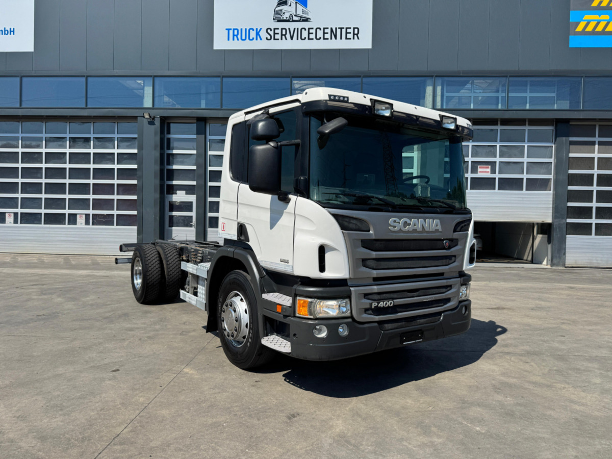 SCANIA P400 4x2 Chassis - Kuorma-auto alusta: kuva SCANIA P400 4x2 Chassis - Kuorma-auto alusta SCANIA P400 4x2 Chassis - Kuorma-auto alusta: kuva SCANIA P400 4x2 Chassis - Kuorma-auto alusta