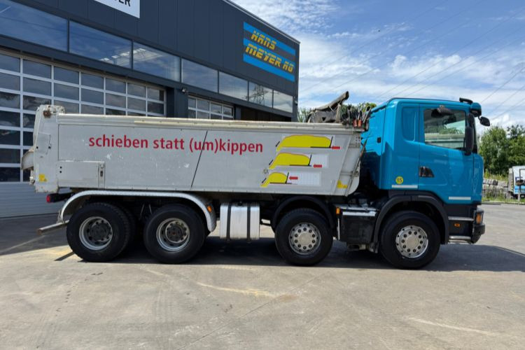 Scania G450 8x4 Abschiebemulde (no tipper) - Kippiauto kuorma-auto: kuva Scania G450 8x4 Abschiebemulde (no tipper) - Kippiauto kuorma-auto Scania G450 8x4 Abschiebemulde (no tipper) - Kippiauto kuorma-auto: kuva Scania G450 8x4 Abschiebemulde (no tipper) - Kippiauto kuorma-auto