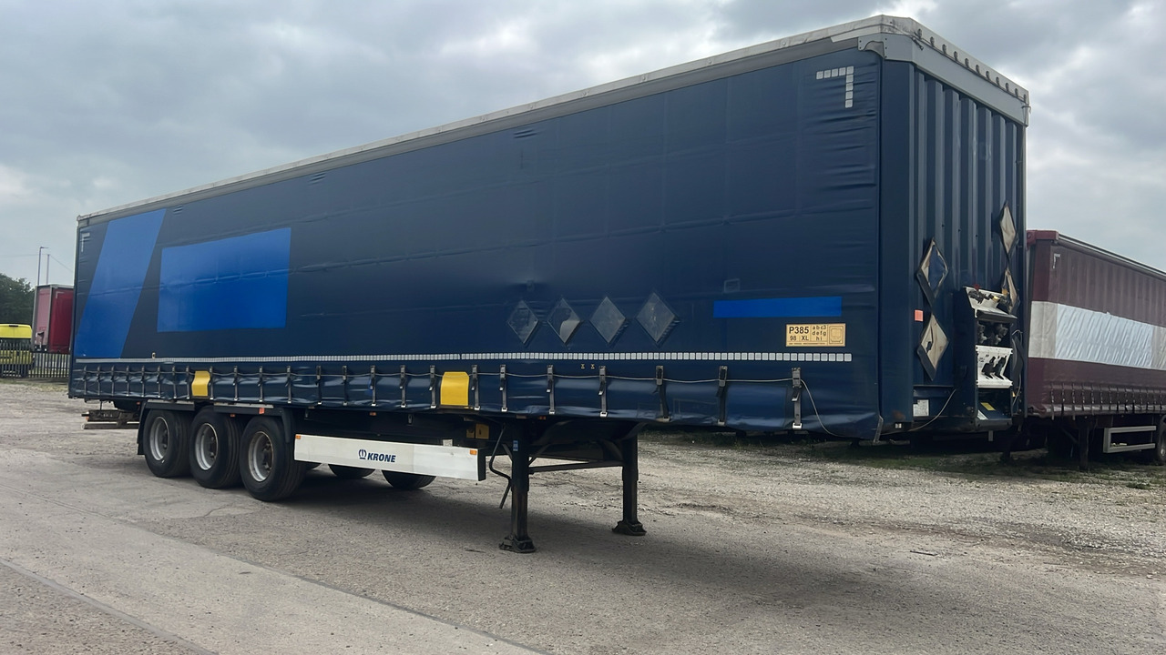 KRONE CURTAINSIDE - Perävaunu: kuva KRONE CURTAINSIDE - Perävaunu KRONE CURTAINSIDE - Perävaunu: kuva KRONE CURTAINSIDE - Perävaunu