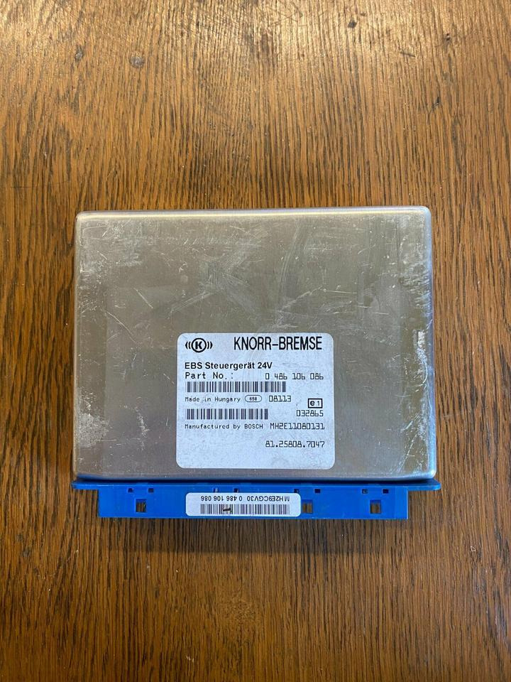 MAN Knorr-Bremse EBS Steuergerät 81258087047 - Ohjainyksikkö - Kuorma-auto: kuva MAN Knorr-Bremse EBS Steuergerät 81258087047 - Ohjainyksikkö - Kuorma-auto MAN Knorr-Bremse EBS Steuergerät 81258087047 - Ohjainyksikkö - Kuorma-auto: kuva MAN Knorr-Bremse EBS Steuergerät 81258087047 - Ohjainyksikkö - Kuorma-auto