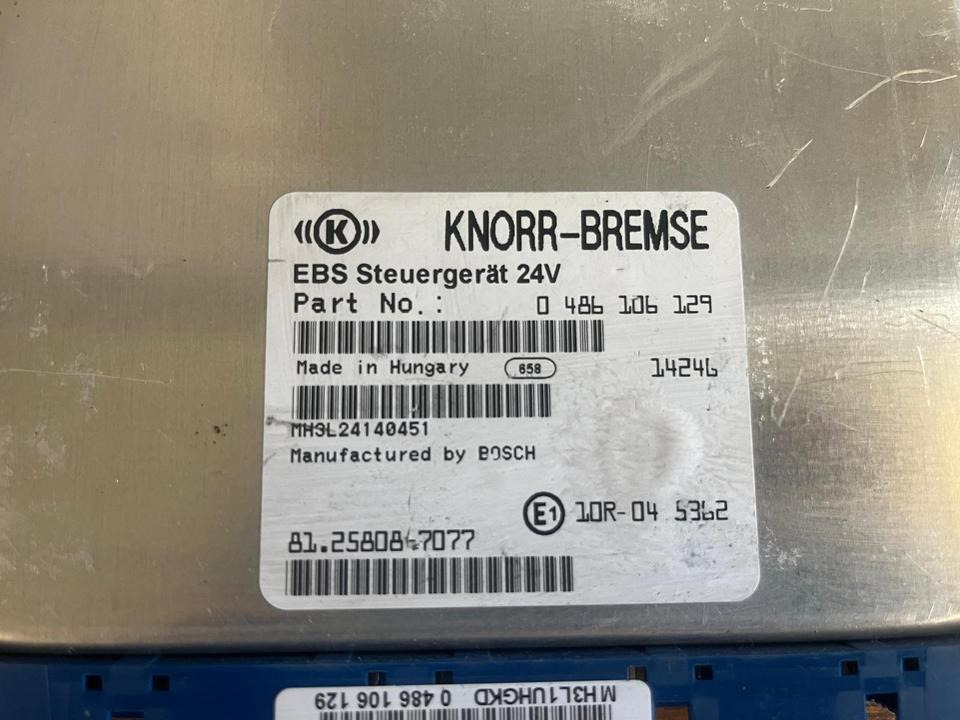MAN Knorr-bremse EBS Steuergerät 81.25808.7077 - Ohjainyksikkö - Kuorma-auto: kuva MAN Knorr-bremse EBS Steuergerät 81.25808.7077 - Ohjainyksikkö - Kuorma-auto MAN Knorr-bremse EBS Steuergerät 81.25808.7077 - Ohjainyksikkö - Kuorma-auto: kuva MAN Knorr-bremse EBS Steuergerät 81.25808.7077 - Ohjainyksikkö - Kuorma-auto