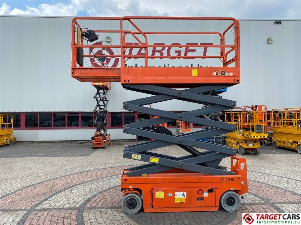 Saksilava Dingli JCPT1008DC Electric Scissor Work Lift 1000cm: kuva Saksilava Dingli JCPT1008DC Electric Scissor Work Lift 1000cm
