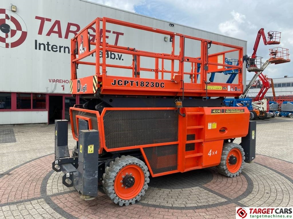 Dingli JCPT1823DC Electric 4x4 Scissor Work Lift 1800cm - Saksilava: kuva Dingli JCPT1823DC Electric 4x4 Scissor Work Lift 1800cm - Saksilava Dingli JCPT1823DC Electric 4x4 Scissor Work Lift 1800cm - Saksilava: kuva Dingli JCPT1823DC Electric 4x4 Scissor Work Lift 1800cm - Saksilava