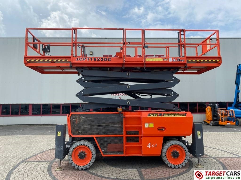 Dingli JCPT1823DC Electric 4x4 Scissor Work Lift 1800cm - Saksilava: kuva Dingli JCPT1823DC Electric 4x4 Scissor Work Lift 1800cm - Saksilava Dingli JCPT1823DC Electric 4x4 Scissor Work Lift 1800cm - Saksilava: kuva Dingli JCPT1823DC Electric 4x4 Scissor Work Lift 1800cm - Saksilava