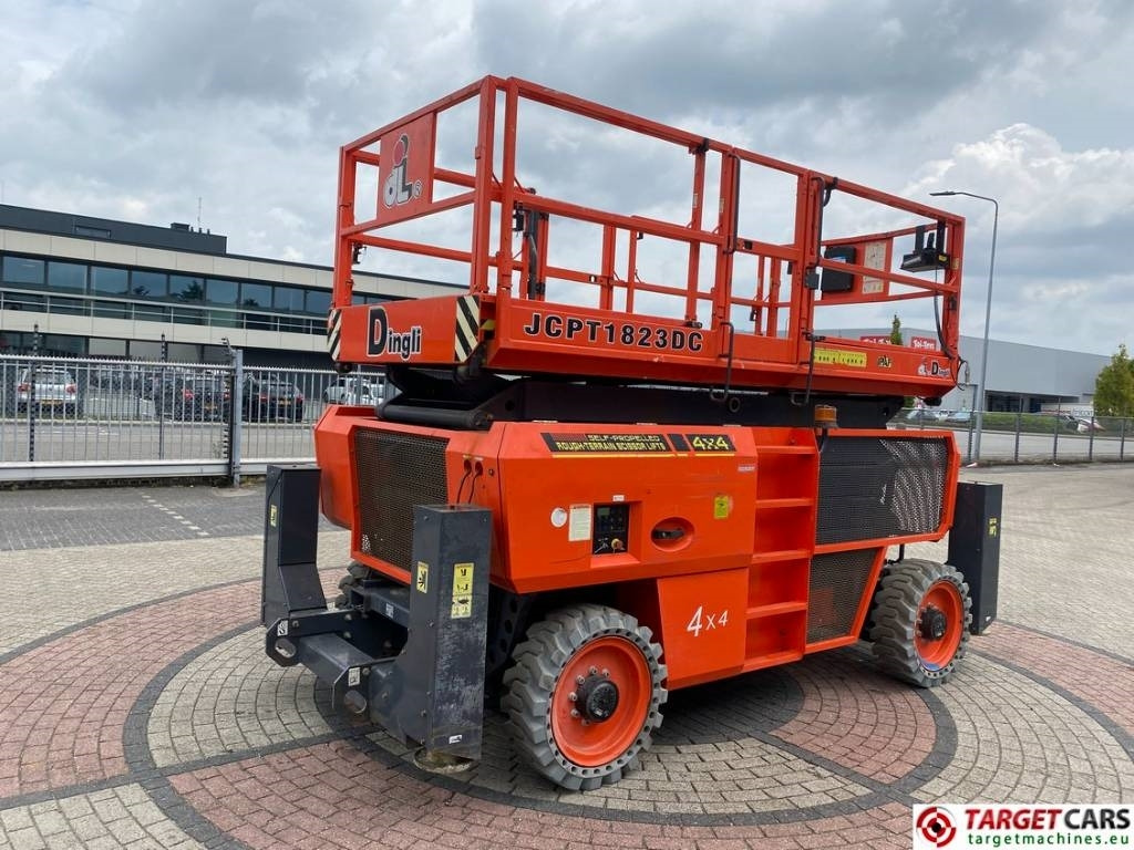 Dingli JCPT1823DC Electric 4x4 Scissor Work Lift 1800cm - Saksilava: kuva Dingli JCPT1823DC Electric 4x4 Scissor Work Lift 1800cm - Saksilava Dingli JCPT1823DC Electric 4x4 Scissor Work Lift 1800cm - Saksilava: kuva Dingli JCPT1823DC Electric 4x4 Scissor Work Lift 1800cm - Saksilava