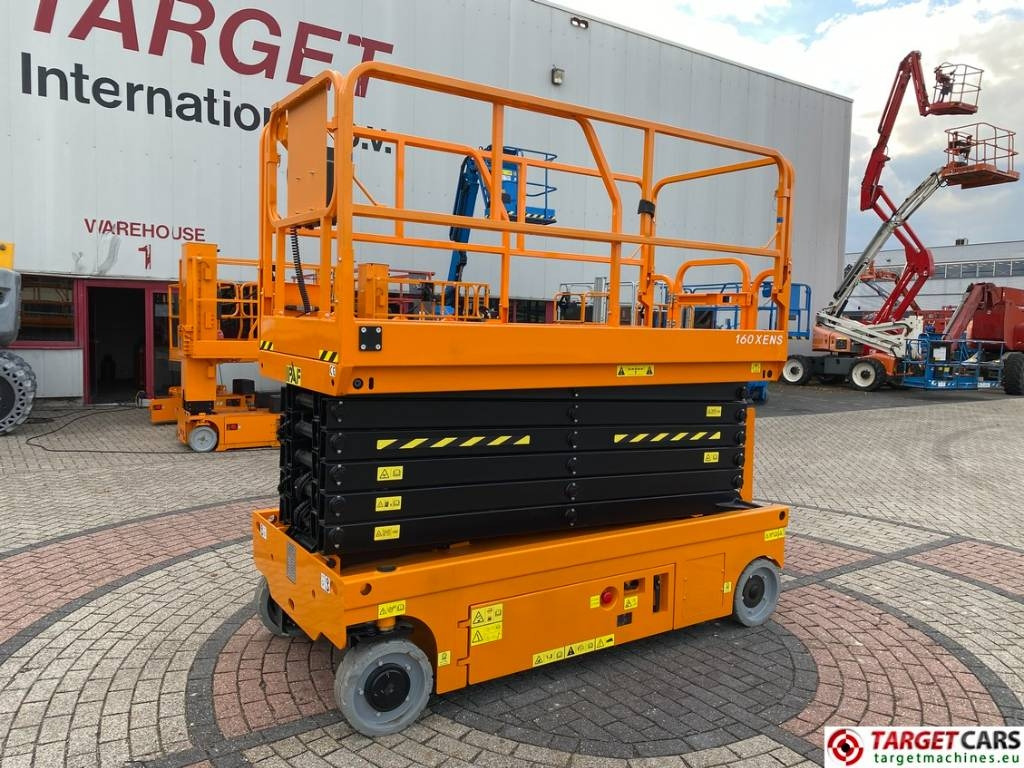 Hangcha 160XENS Electric 160 Scissor Work Lift 1570cm NEW  - Saksilava: kuva Hangcha 160XENS Electric 160 Scissor Work Lift 1570cm NEW  - Saksilava Hangcha 160XENS Electric 160 Scissor Work Lift 1570cm NEW  - Saksilava: kuva Hangcha 160XENS Electric 160 Scissor Work Lift 1570cm NEW  - Saksilava