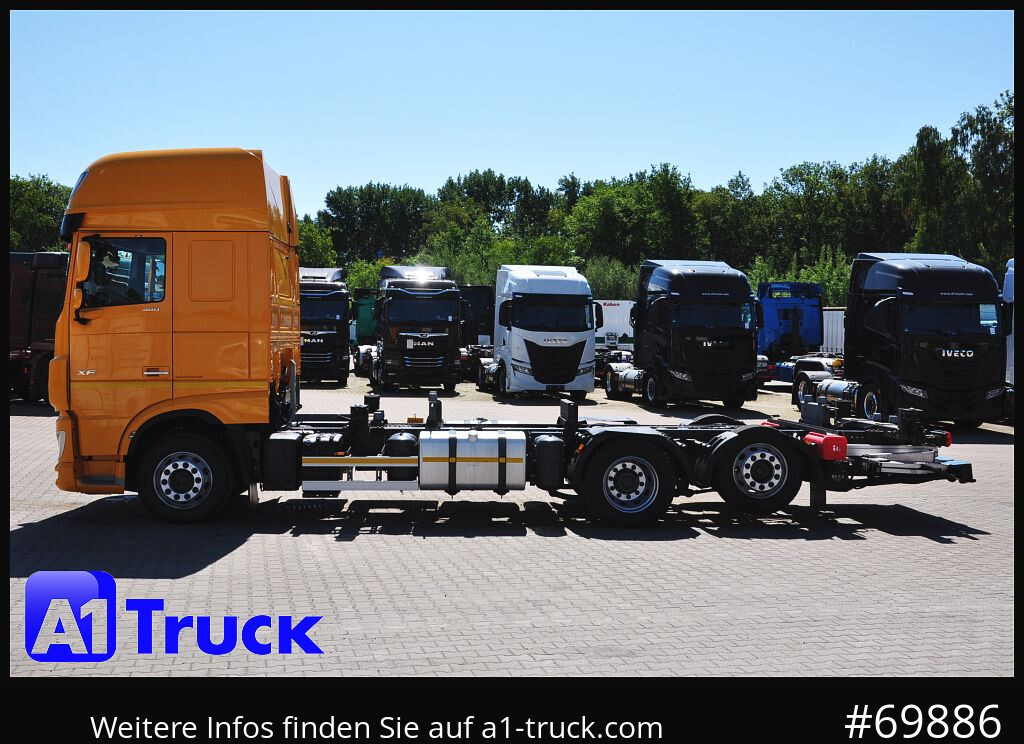 Konttialus/ Vaihtokuormatilat kuorma-auto DAF XF 480, MultiBDF, 7,45, Standklima, LBW,: kuva Konttialus/ Vaihtokuormatilat kuorma-auto DAF XF 480, MultiBDF, 7,45, Standklima, LBW,