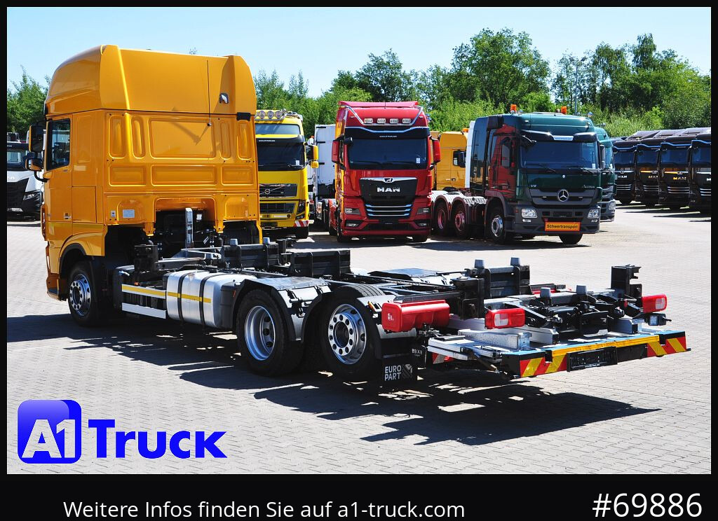 Konttialus/ Vaihtokuormatilat kuorma-auto DAF XF 480, MultiBDF, 7,45, Standklima, LBW,: kuva Konttialus/ Vaihtokuormatilat kuorma-auto DAF XF 480, MultiBDF, 7,45, Standklima, LBW,