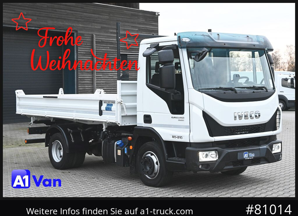 IVECO Eurocargo 80E21 Kipper, Meiller, Klima, 2x AHK - Kippilava-auto: kuva IVECO Eurocargo 80E21 Kipper, Meiller, Klima, 2x AHK - Kippilava-auto IVECO Eurocargo 80E21 Kipper, Meiller, Klima, 2x AHK - Kippilava-auto: kuva IVECO Eurocargo 80E21 Kipper, Meiller, Klima, 2x AHK - Kippilava-auto
